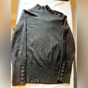 Anne Klein black cashmere sweater M